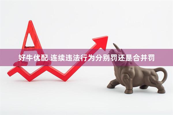 好牛优配 连续违法行为分别罚还是合并罚