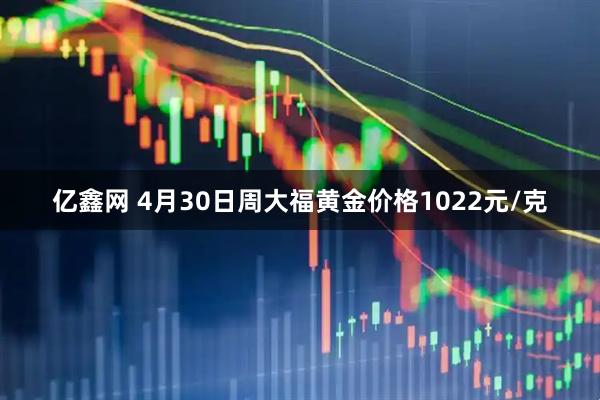 亿鑫网 4月30日周大福黄金价格1022元/克